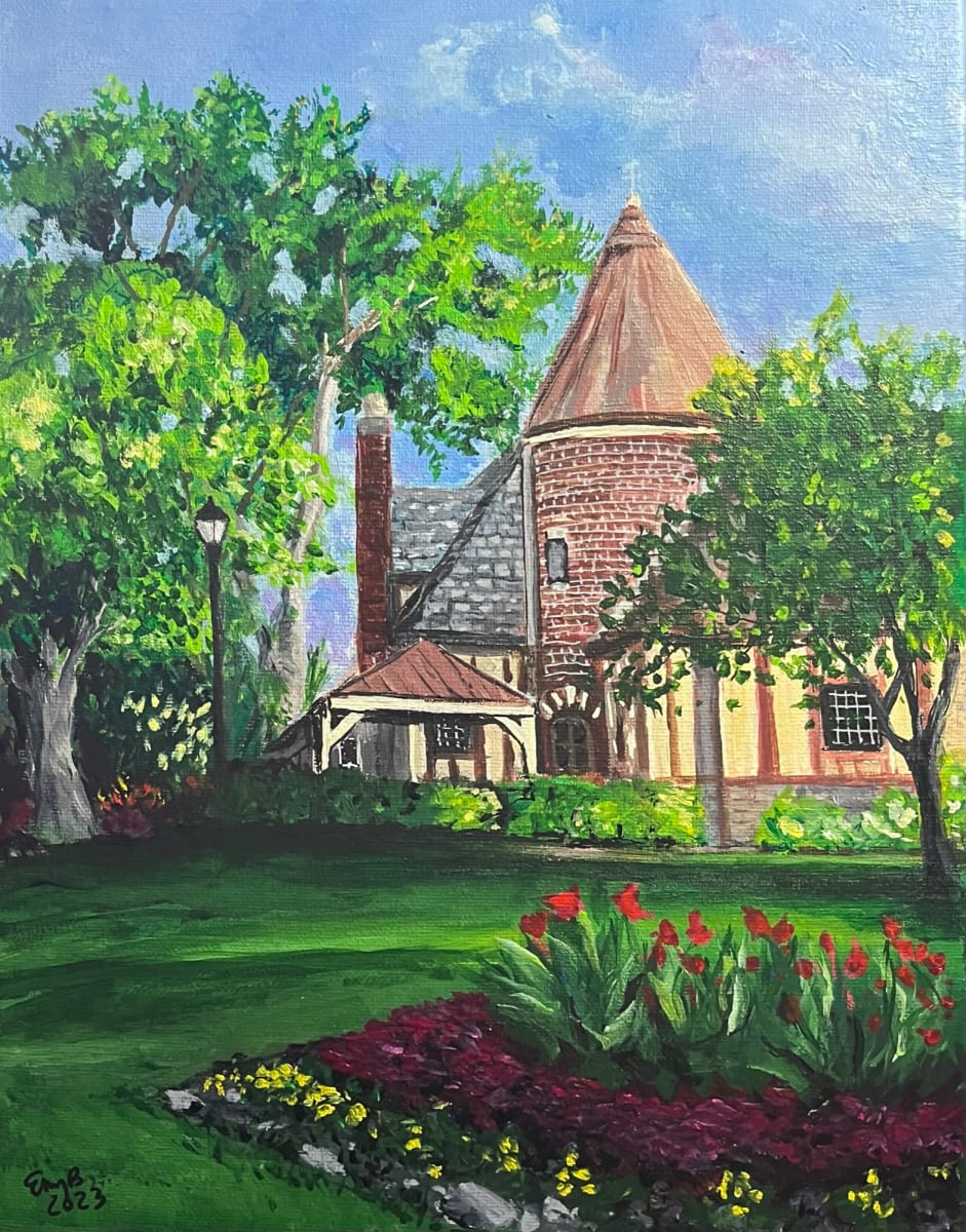Summer Evening at Ewing Manor by Eileen Backman 
