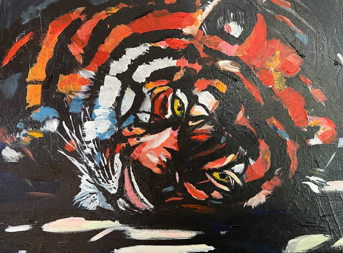 Sleepy Kitty by Eileen Backman, Image 1.