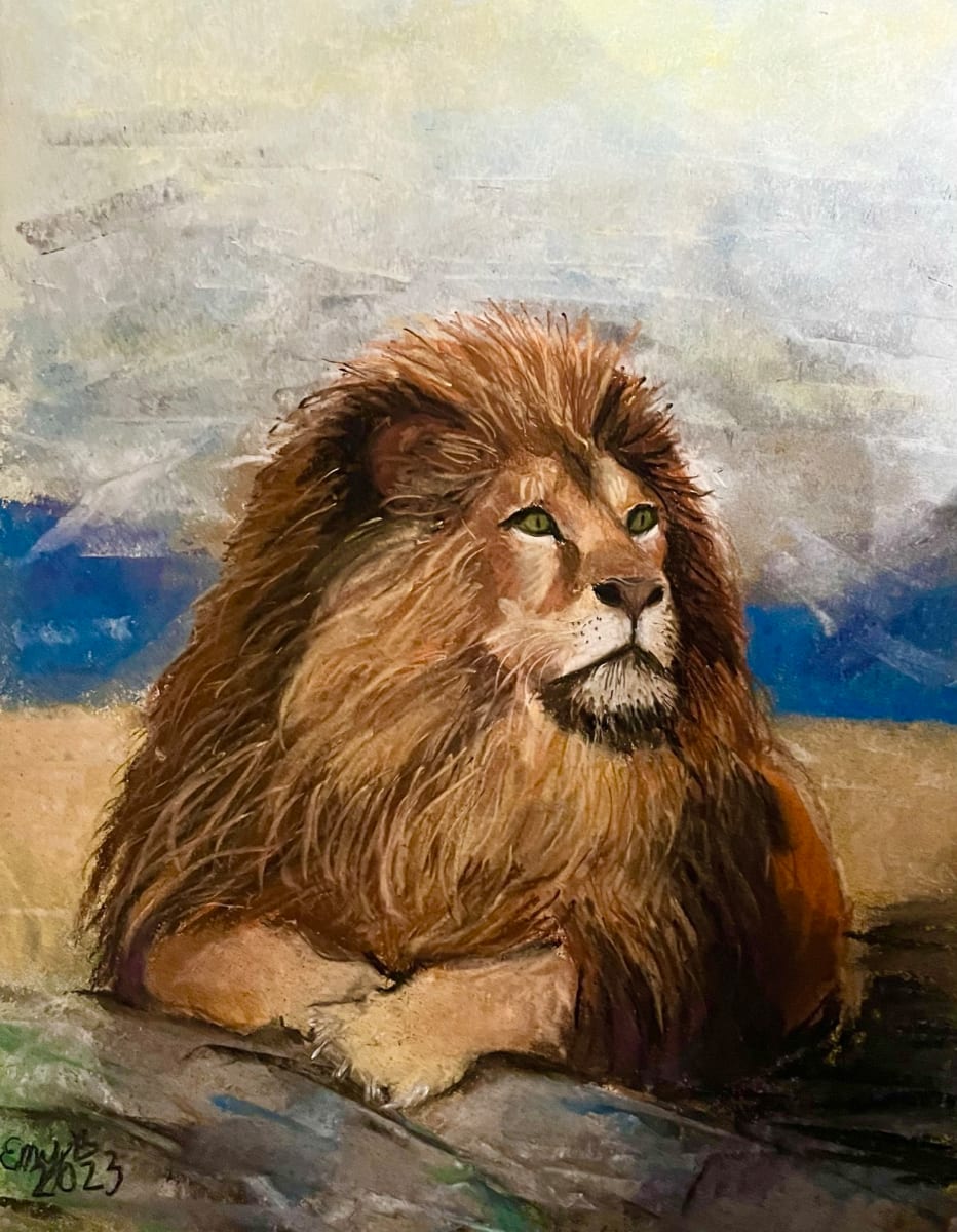 Waiting for the Pride by Eileen Backman, Image 1.