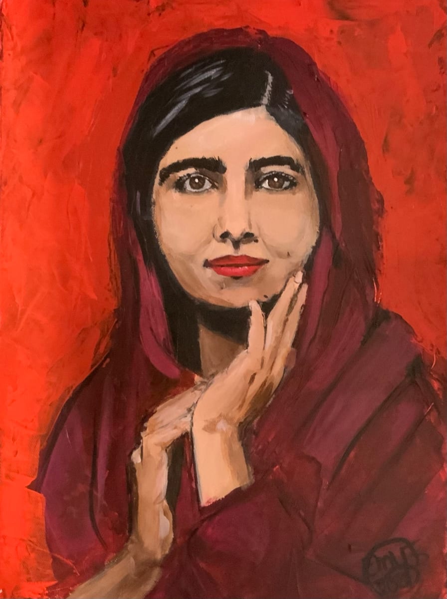 Malala by Eileen Backman 