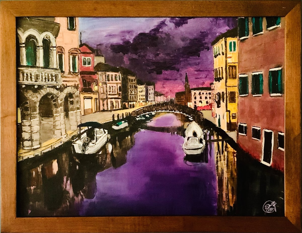 Venice in Violet by Eileen Backman 