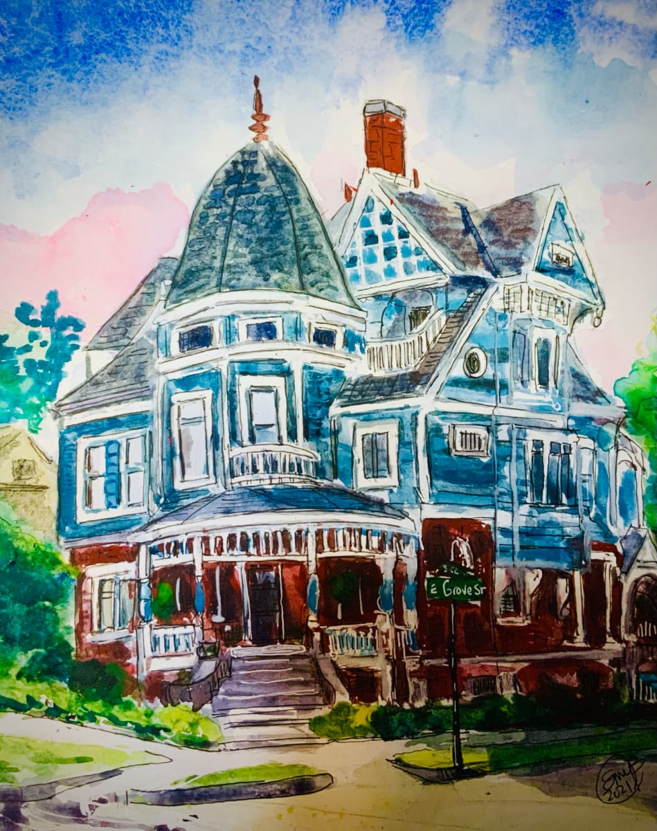 George B. Cox House by Eileen Backman 