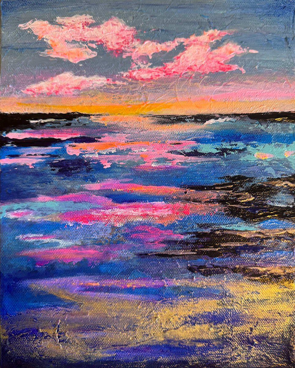 Blushing Horizon by Philip Gangler 