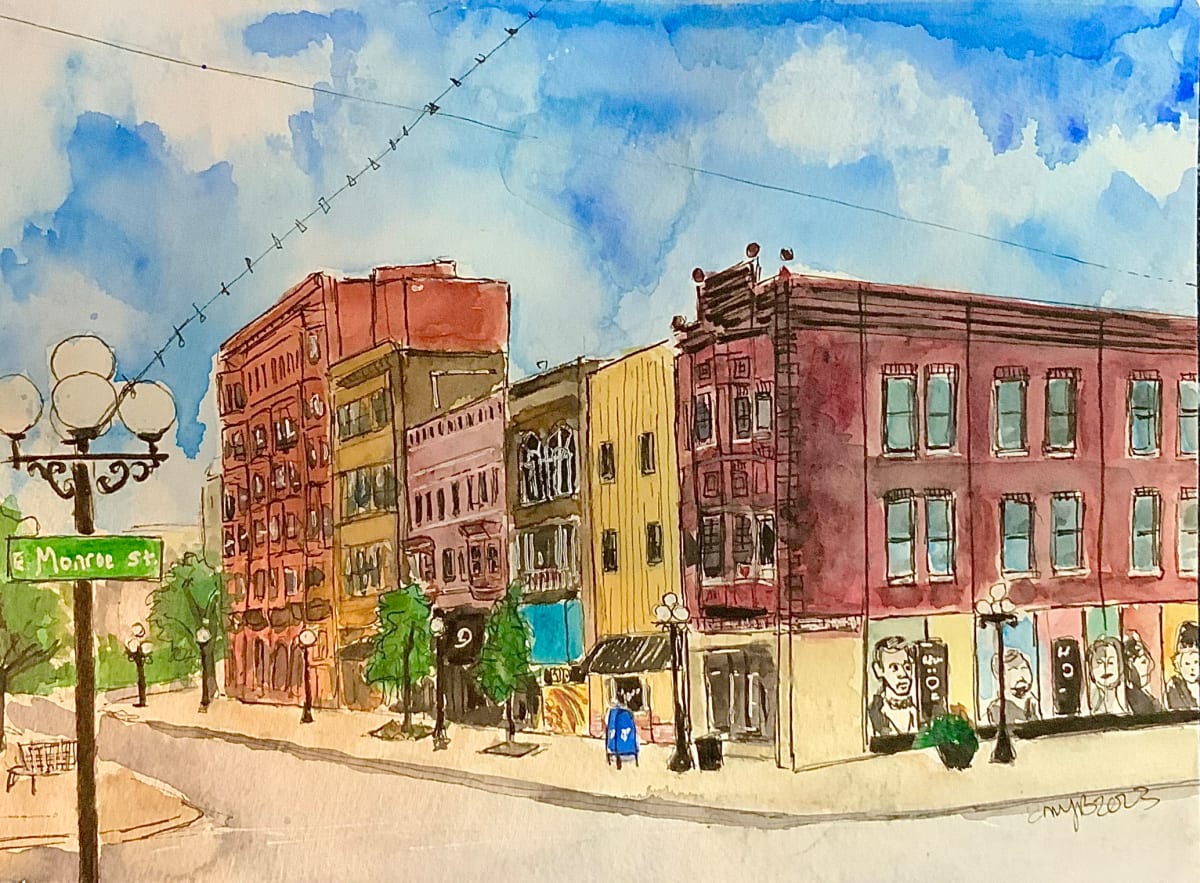 Corner of Main and Monroe by Eileen Backman, Image 11.
