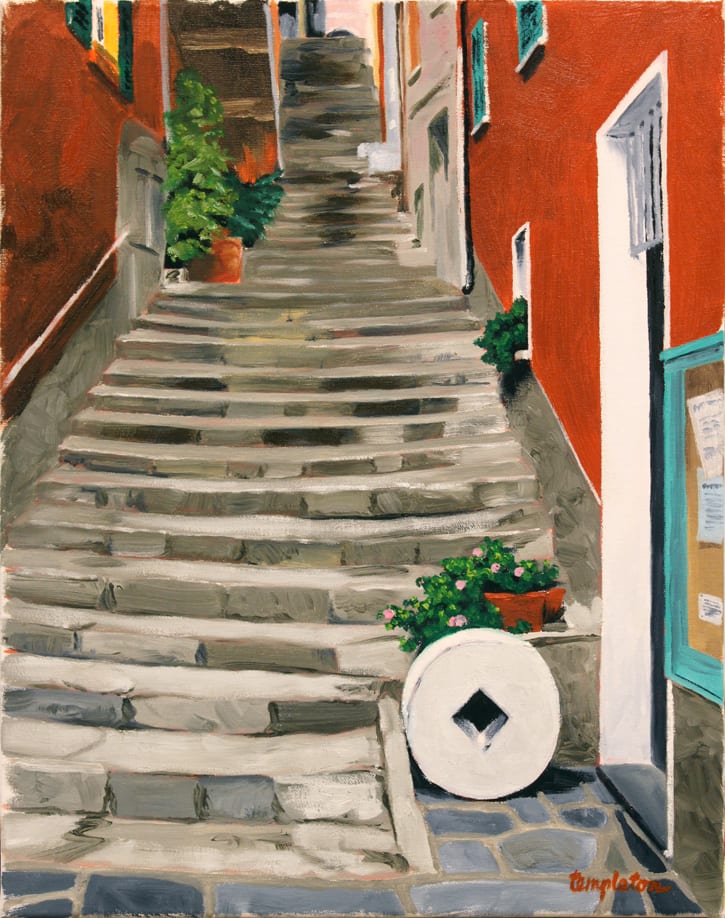 Varenna Steps by Dave Templeton 
