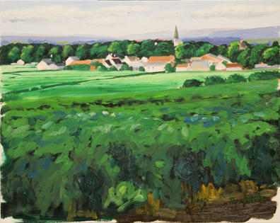 Vineyard Village by Dave Templeton 