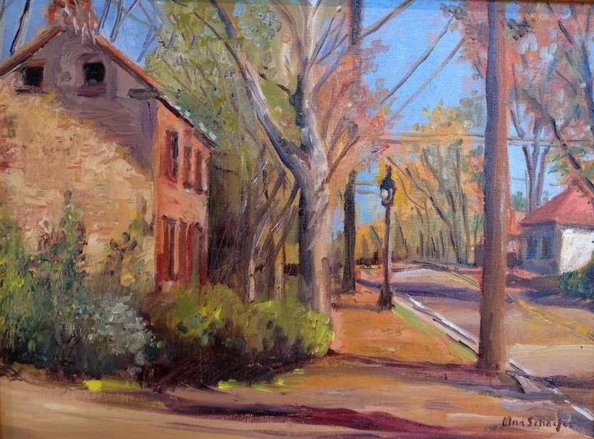 Brookeville Streetscape by Ann Schaefer 