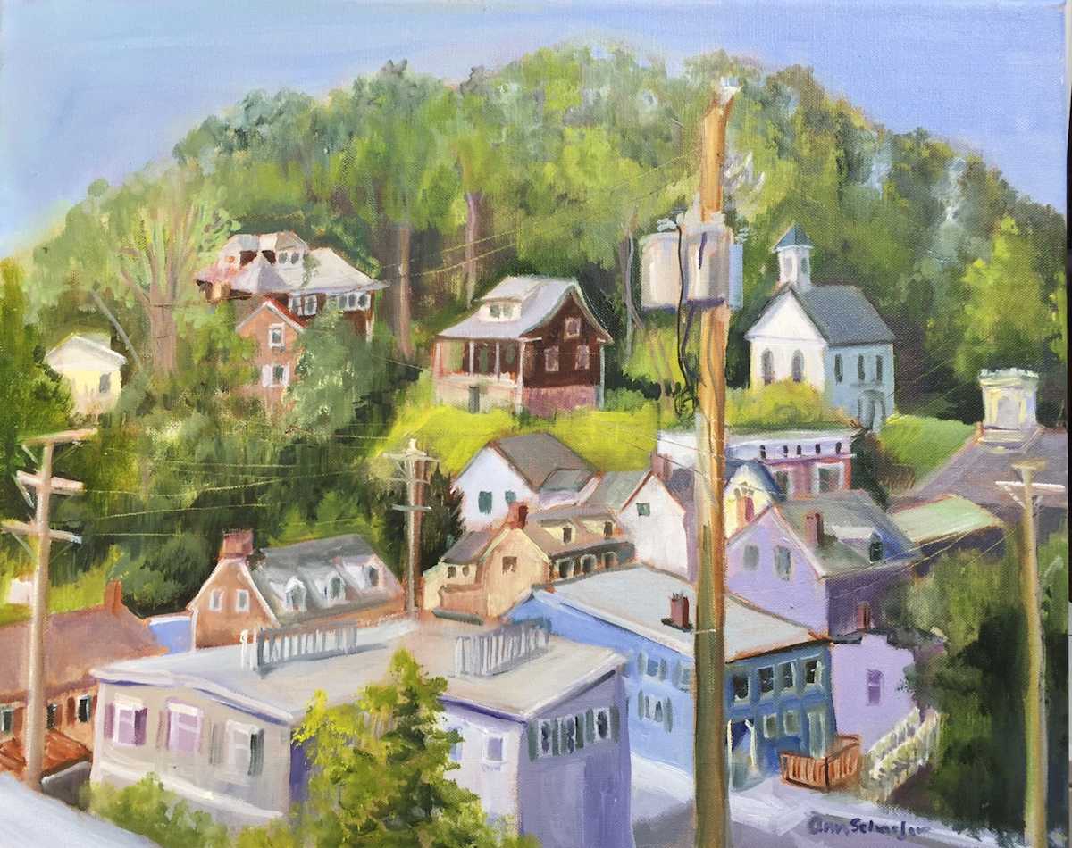 Hillside Homes(Ellicott City) by Ann Schaefer 
