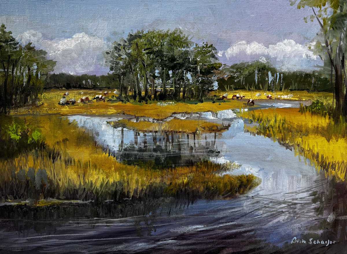 Breakfast with the Ponies by Ann Schaefer 