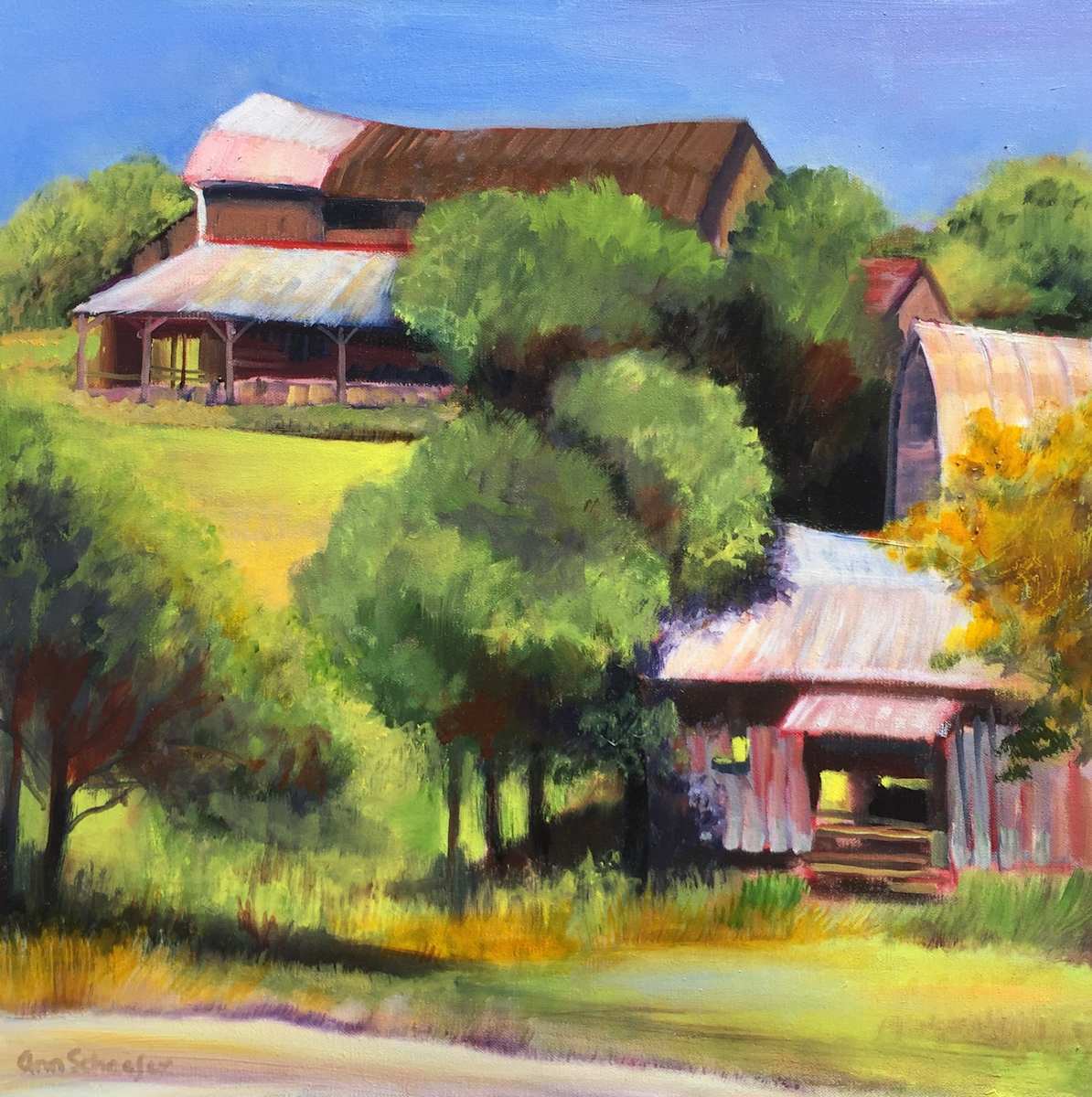 Hot Tin Roofs by Ann Schaefer, Image 1.