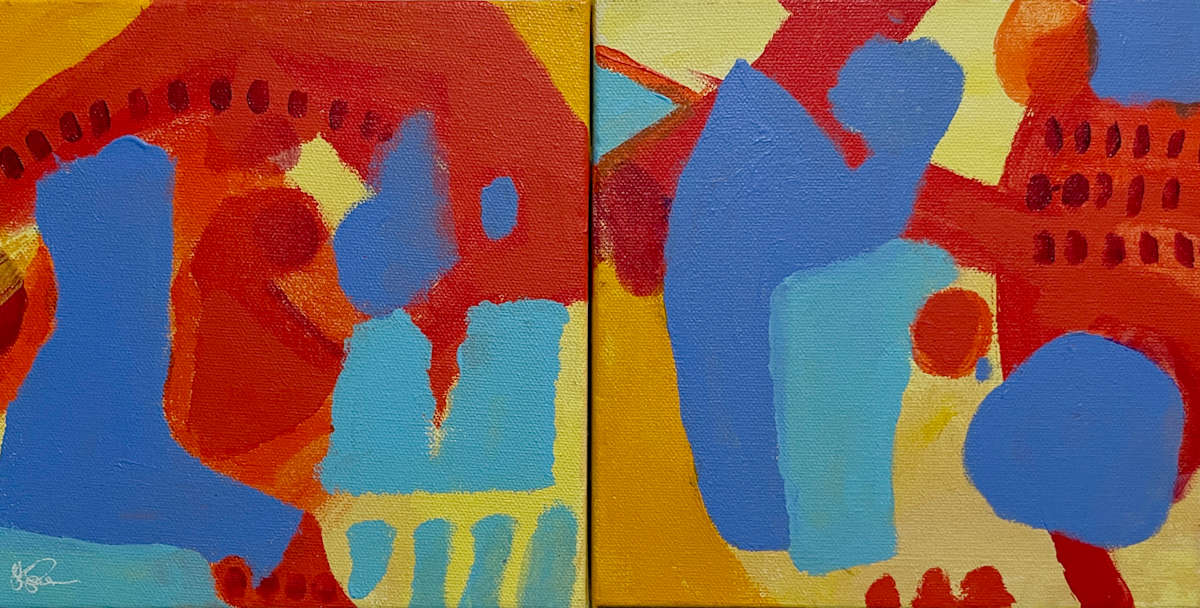 The Line Forms Here by Gail Kaplan-Wassell, Image 1.
