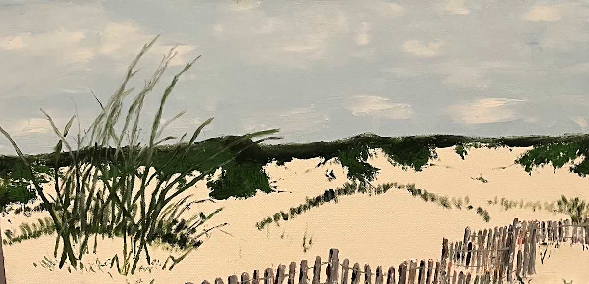 Rehoboth Beach Fence by Jim Hoehn 