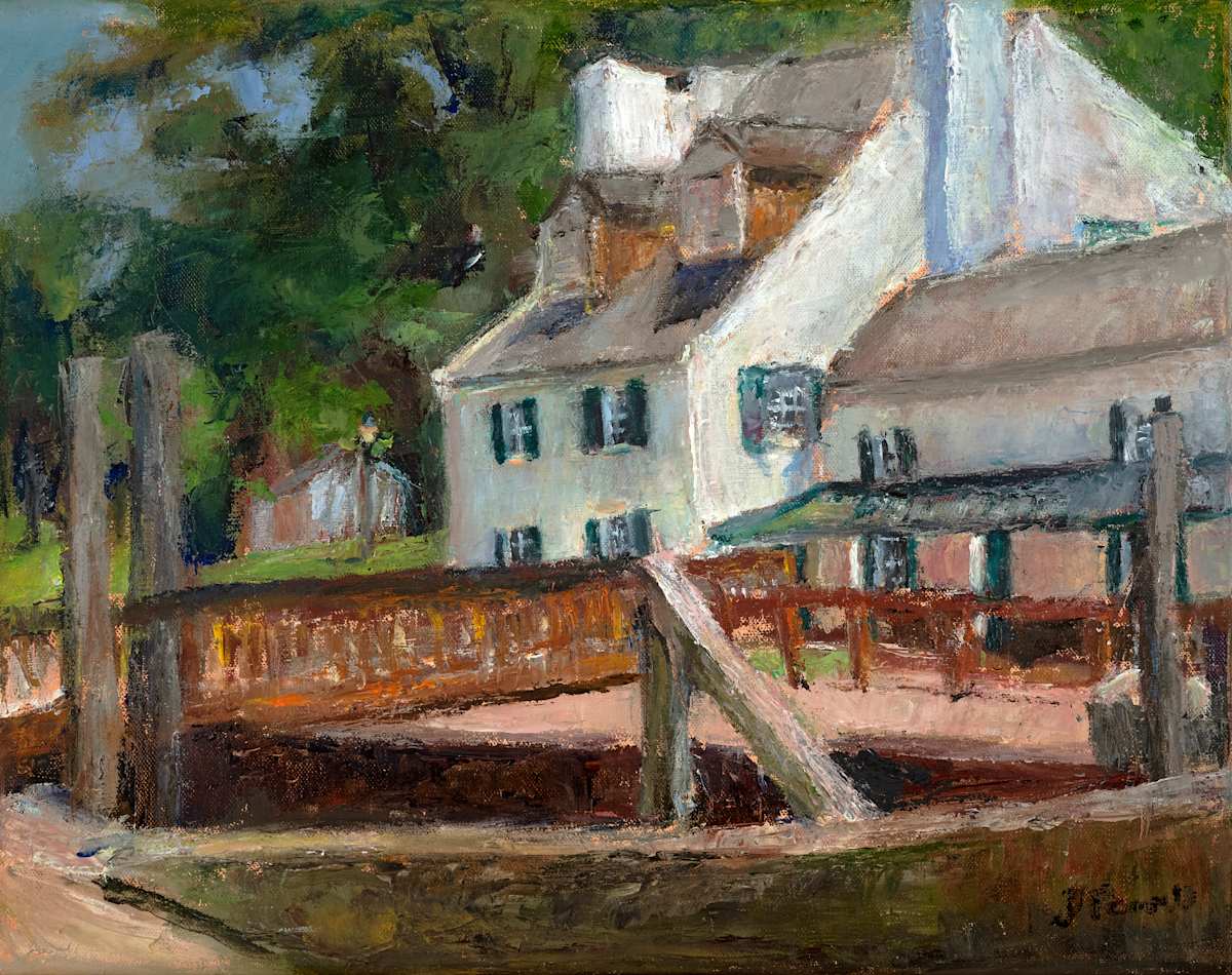 Across the C&O by Jeanne Powell 