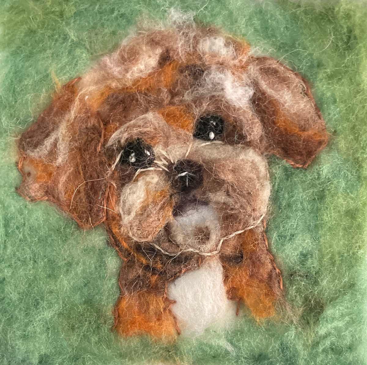 Fuzzy Pup by Gail Kaplan-Wassell, Image 1.