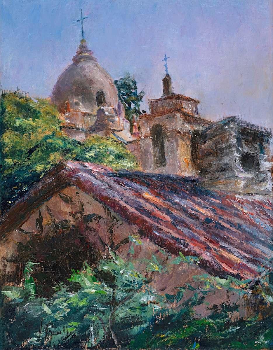 Carmel Backyard by Jeanne Powell, Image 1.