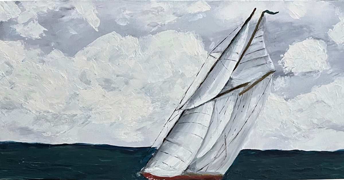 Afternoon Sail by Jim Hoehn 