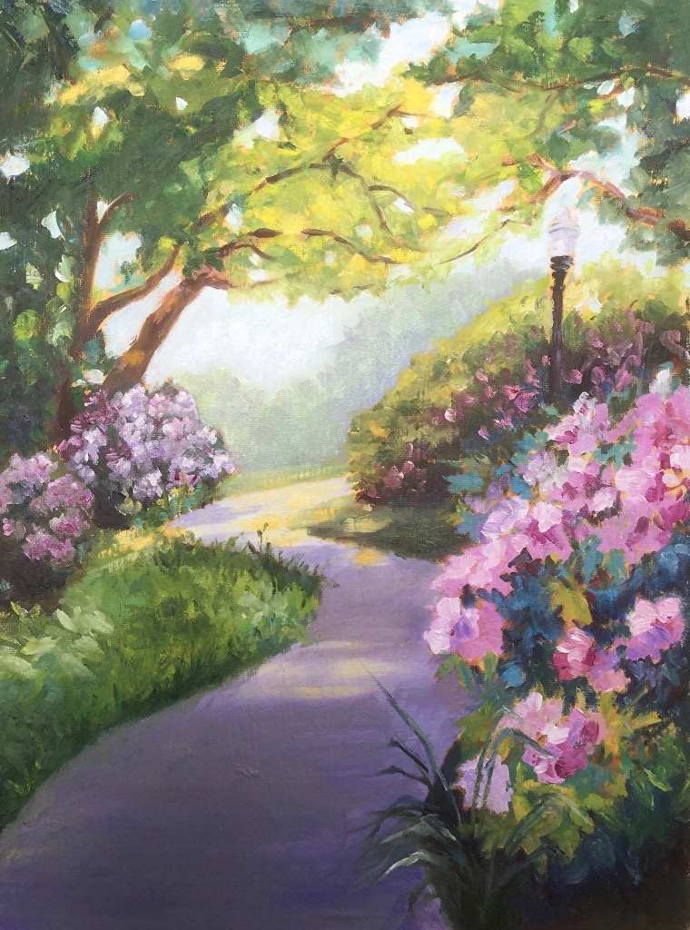A Stroll Behind Strathmore by Barbara Mandel 