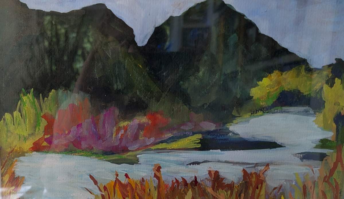 Alpine Lake Austria by Cathy Hirsh 