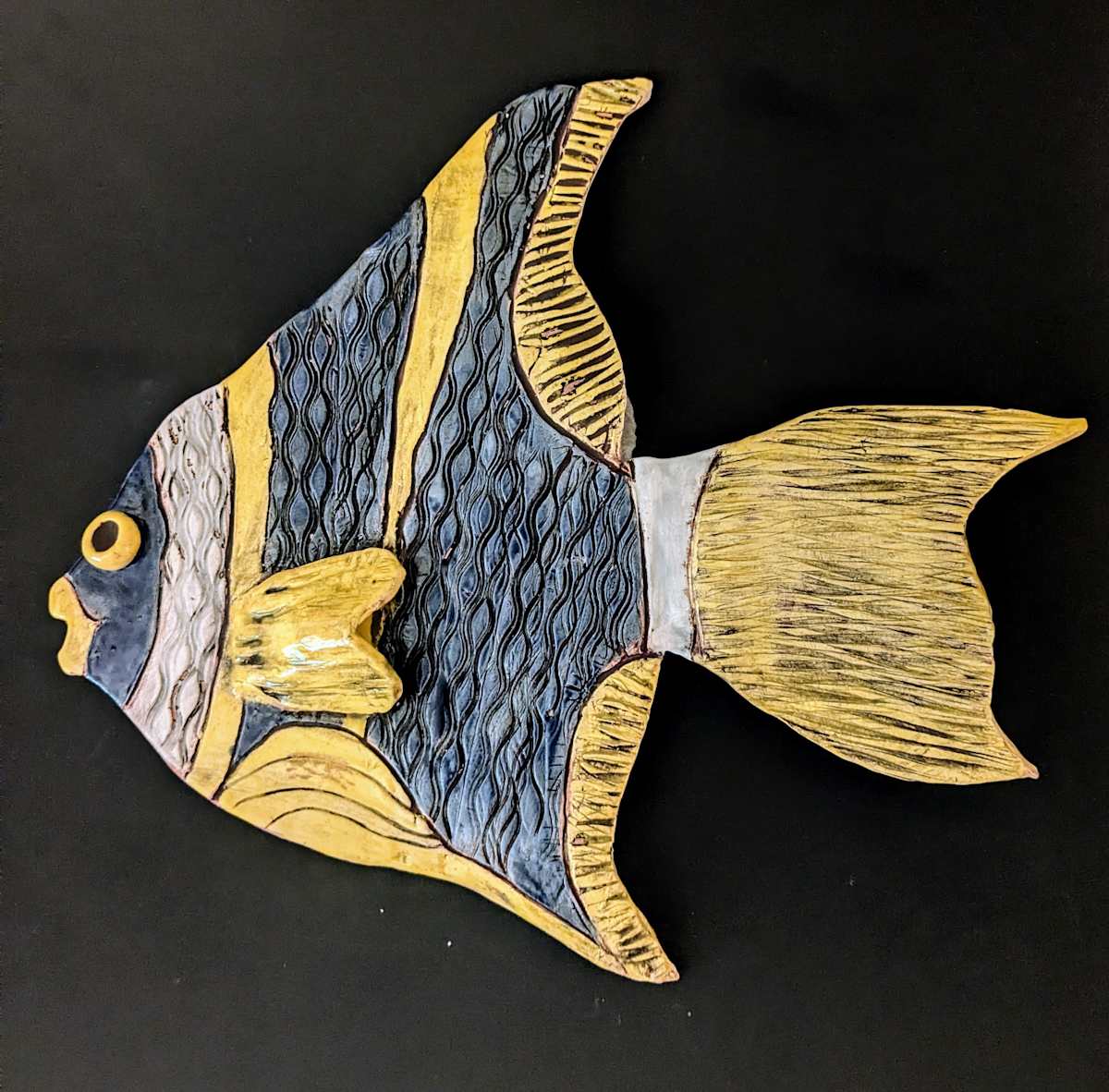 Blue Fish by Nancy Jakubowski 
