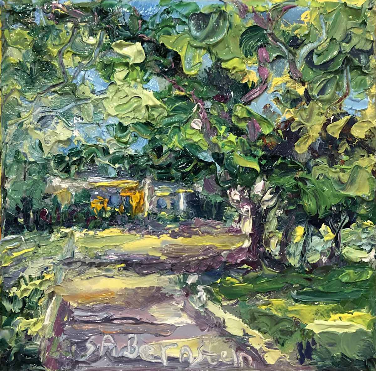 Congressional Cemetery Spring Greens by Lisa Bernstein 