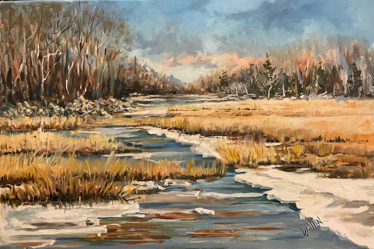 Headwaters in Winter by Dave Allen, Image 1.