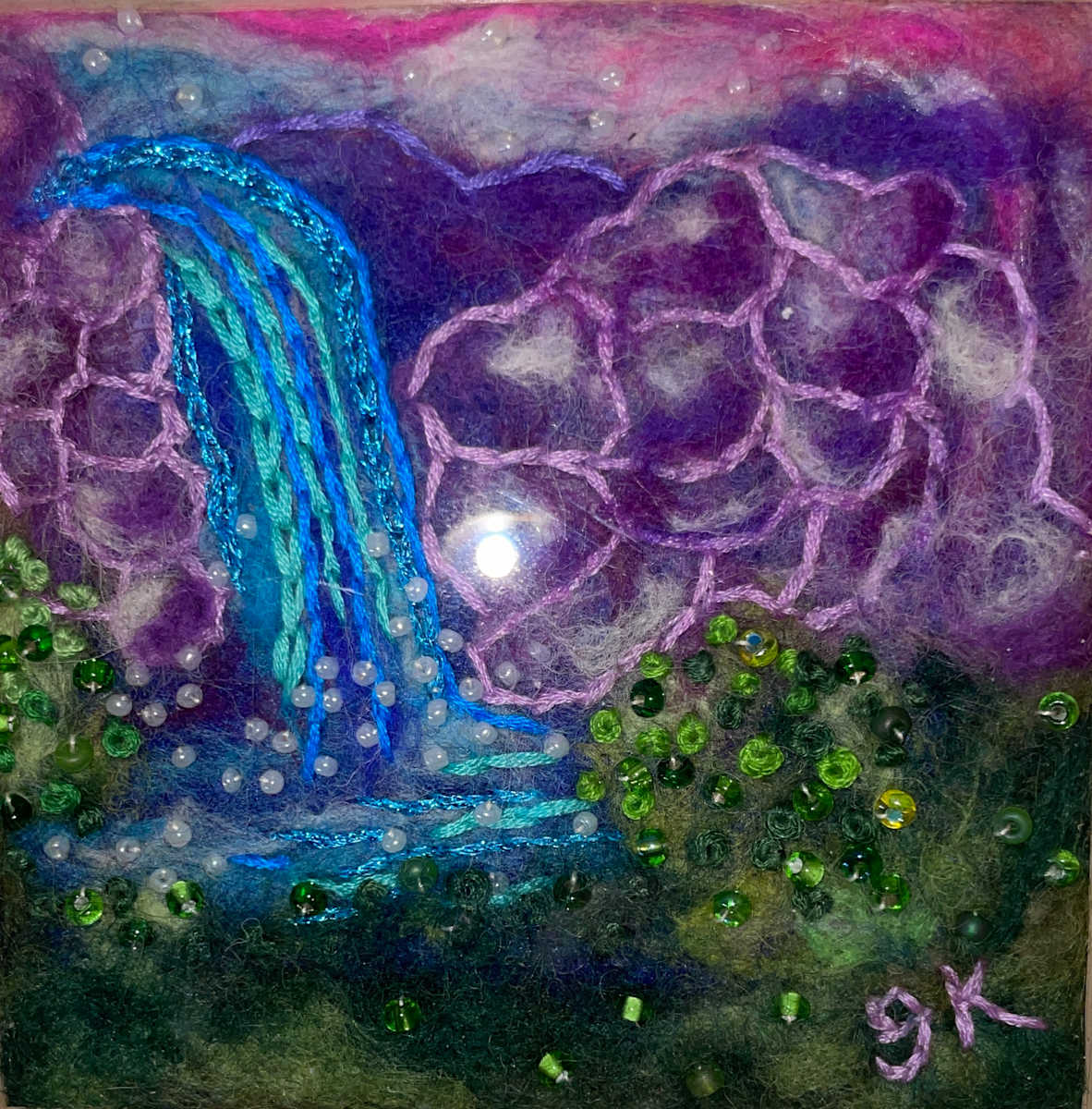 Little Waterfall by Gail Kaplan-Wassell, Image 1.