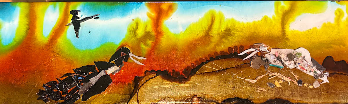 Galapagos Frigates by Anastasia Walsh 