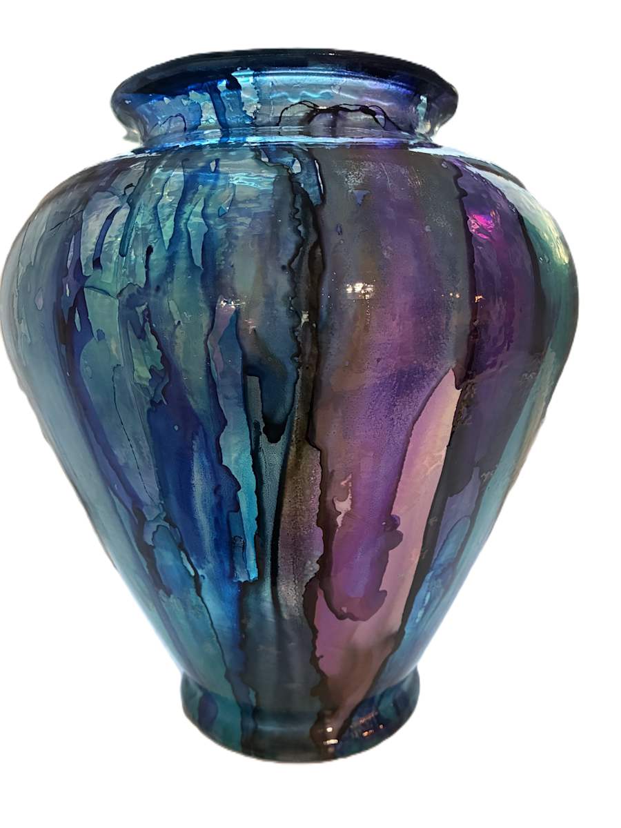 Painted Vase by Anastasia Walsh, Image 3.