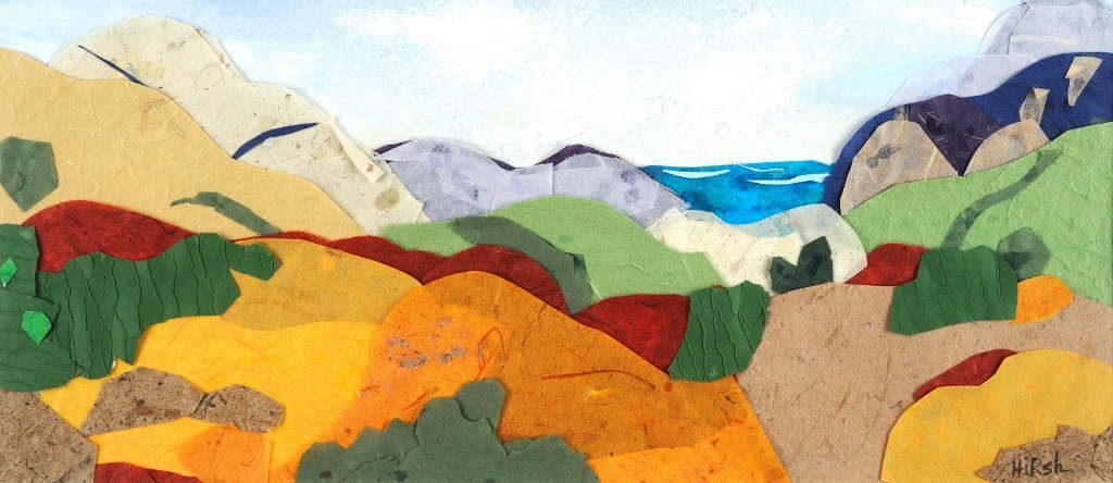 Golden State Landscape by Cathy Hirsh 