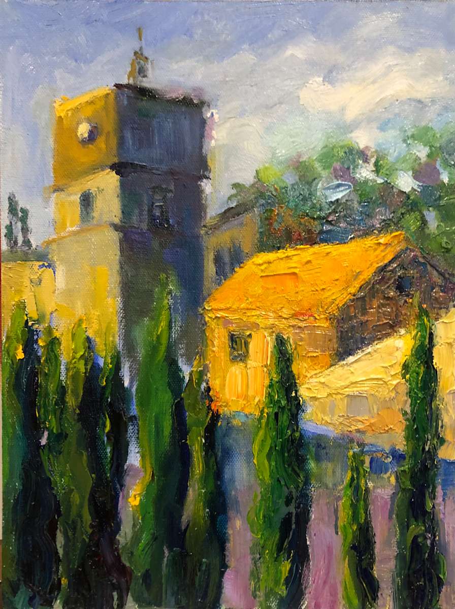 Clock Tower, Goult by Lisa Bernstein 