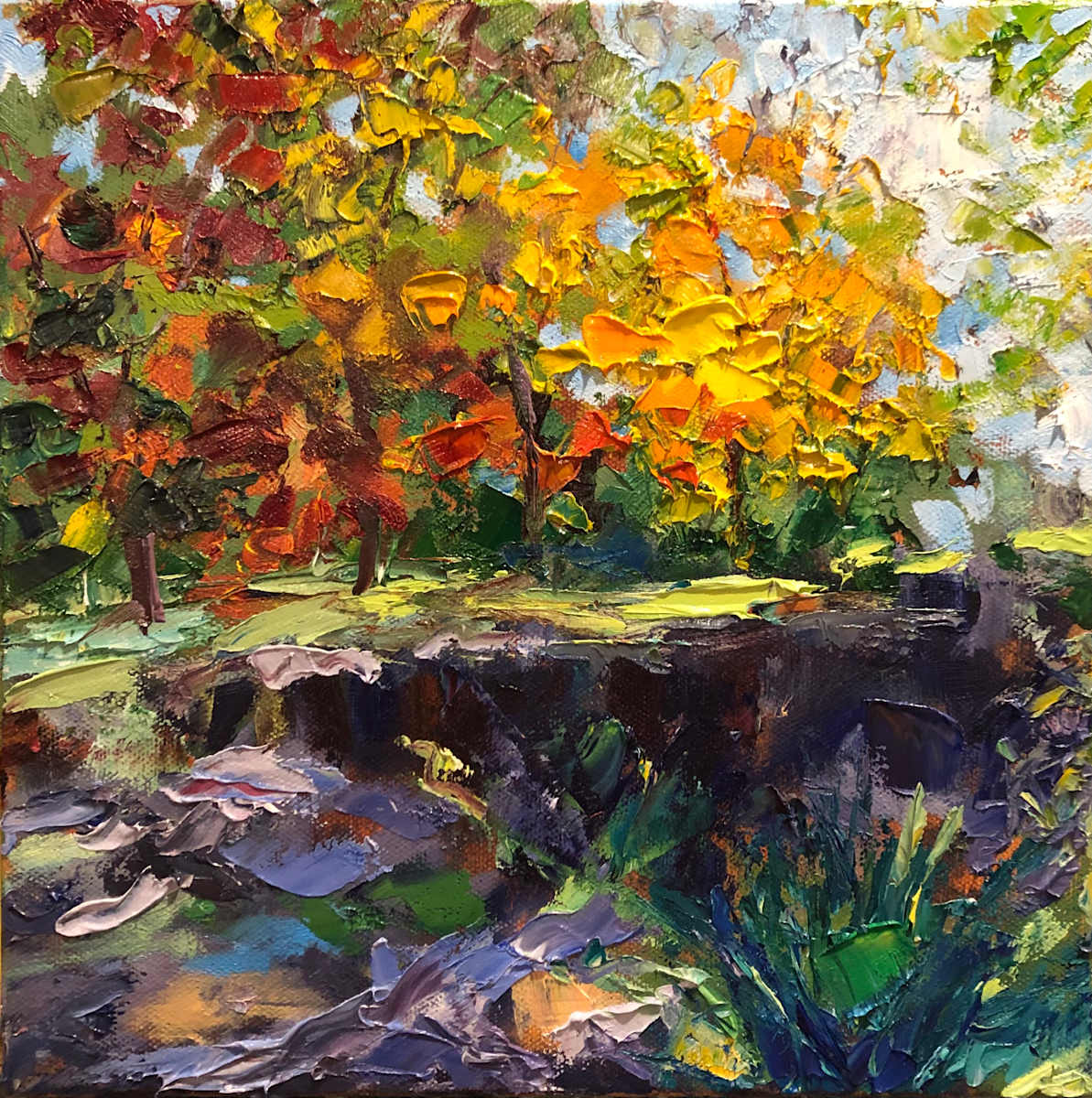 Hardy, VA Garden by Lisa Bernstein 