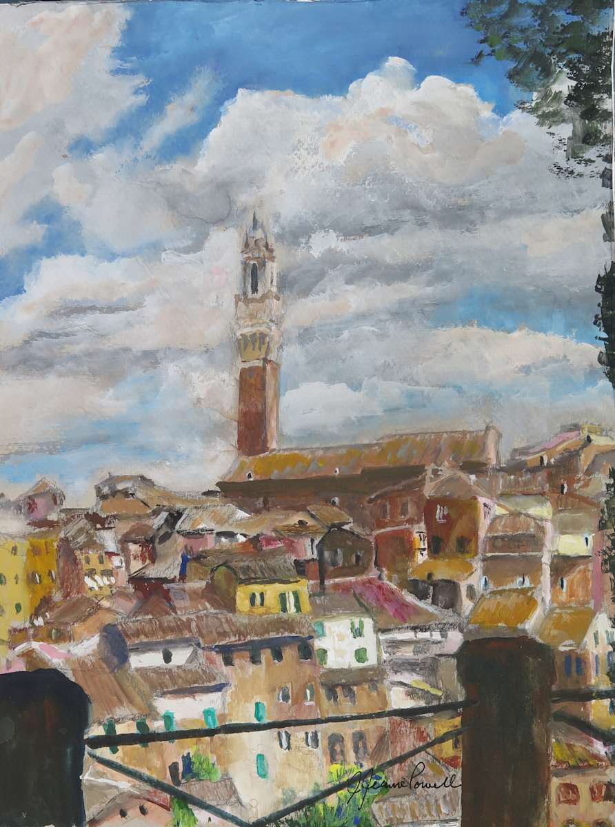 Sun Over Siena by Jeanne Powell, Image 1.