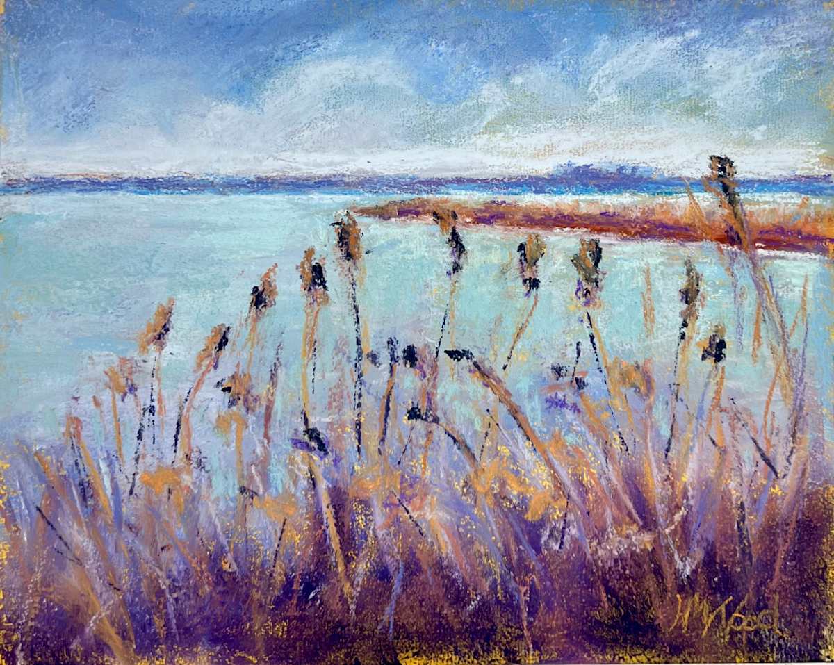 Swaying Grasses by Helen Wood 