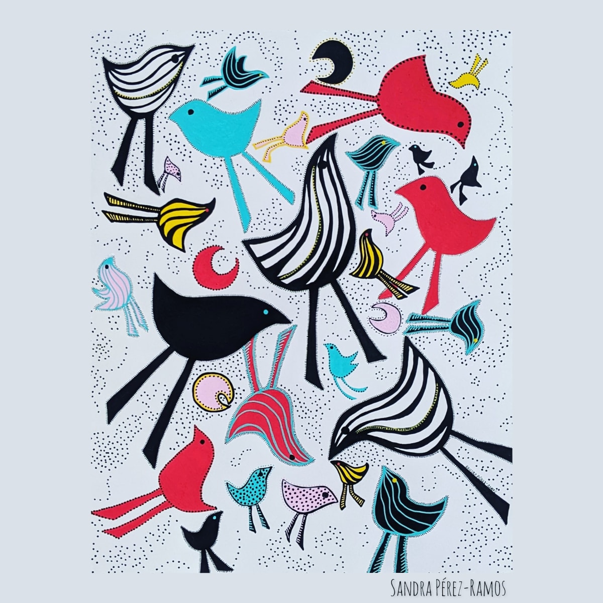MCM Birds by Sandra Perez-Ramos 