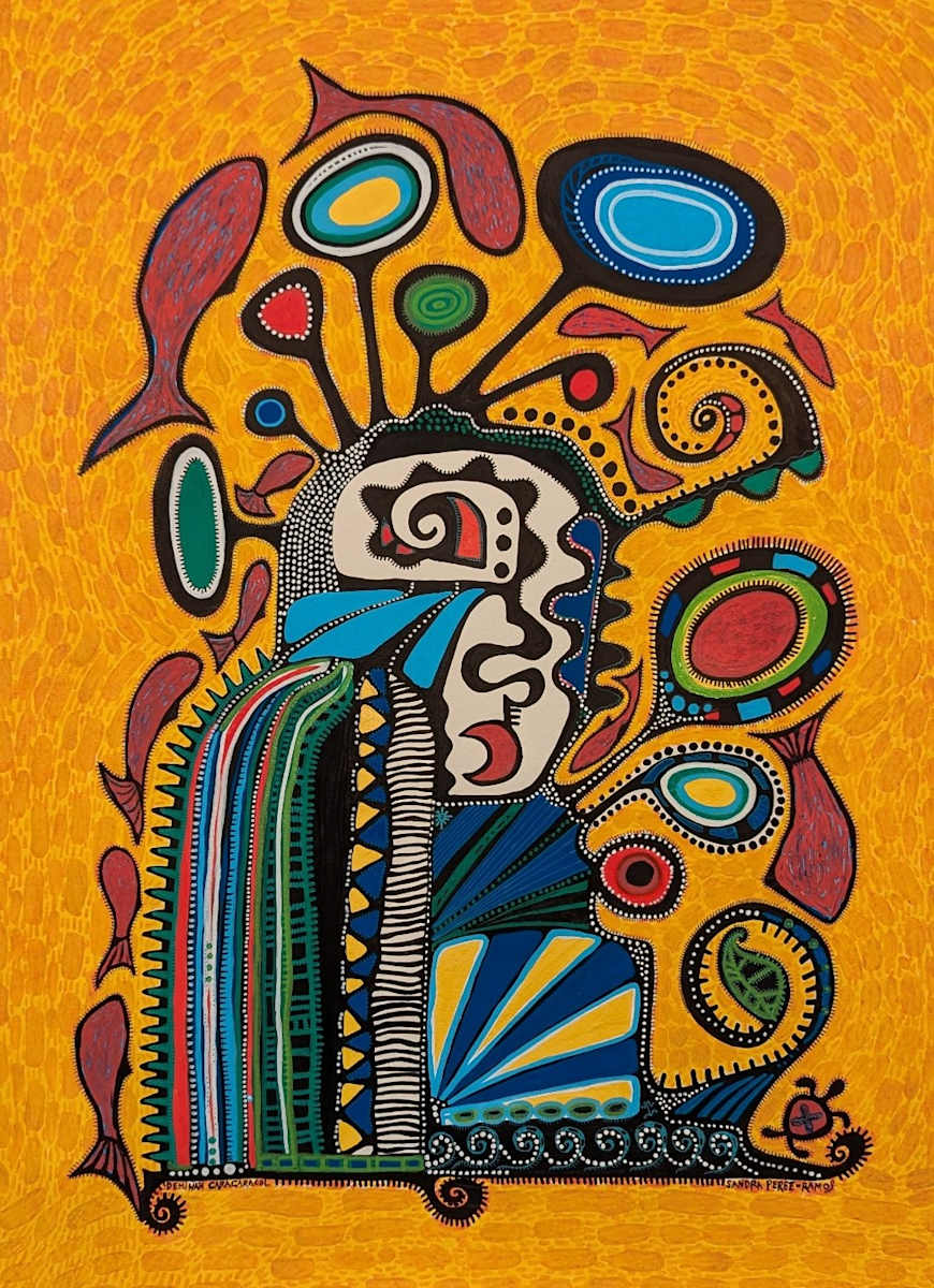 Deminán Caracaracol/ Taíno  Caribbean Cosmogony by Sandra Perez-Ramos 