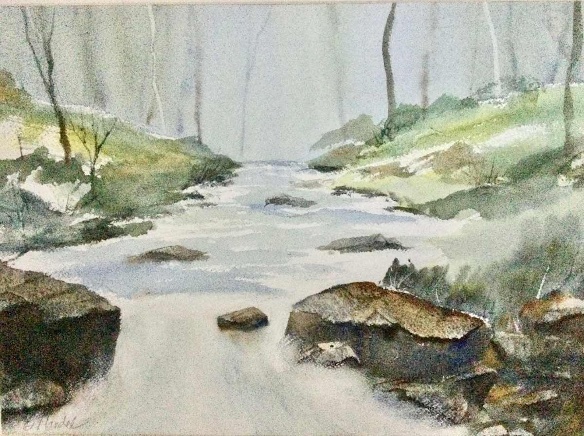 Quiet River by Barbara Mandel 