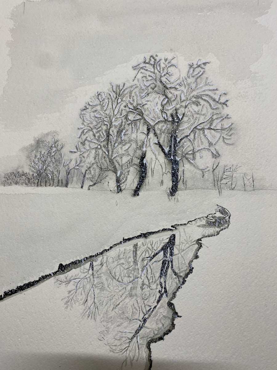 Last Winter Storm Before Spring by Alexandra Treadaway-Hoare, Image 1.