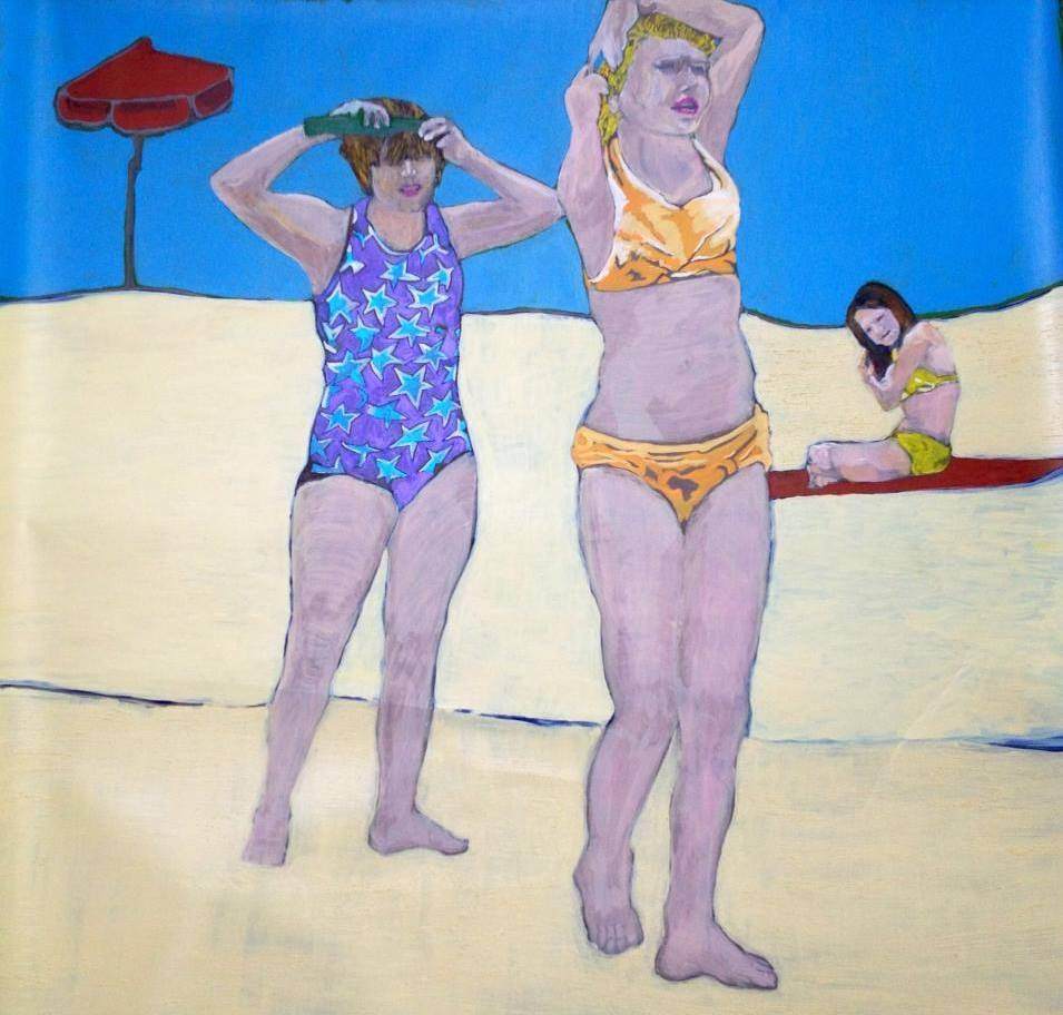 At the Pool by Jamie Downs 
