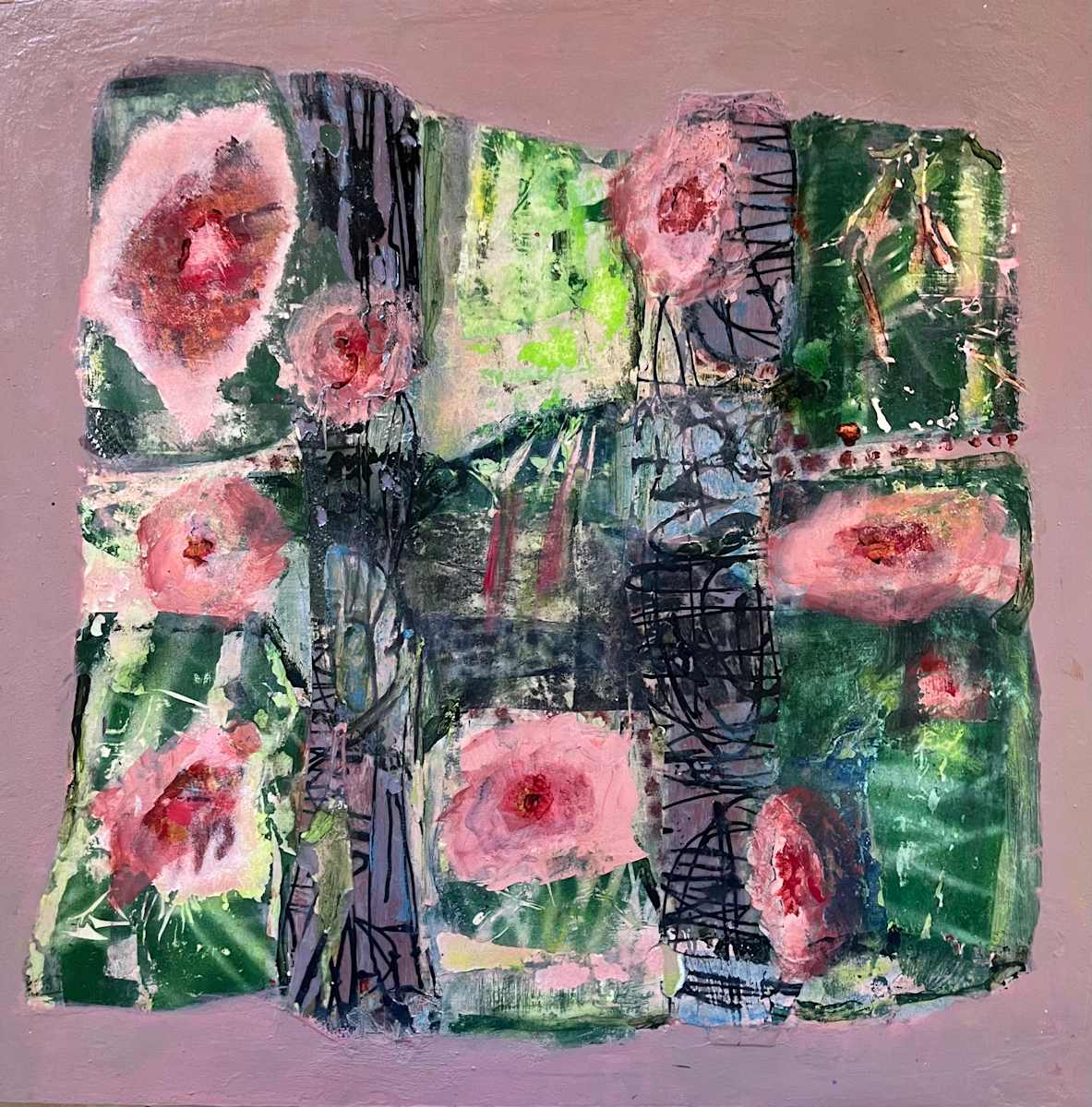 Spring garden by Marcia Bhorjee 
