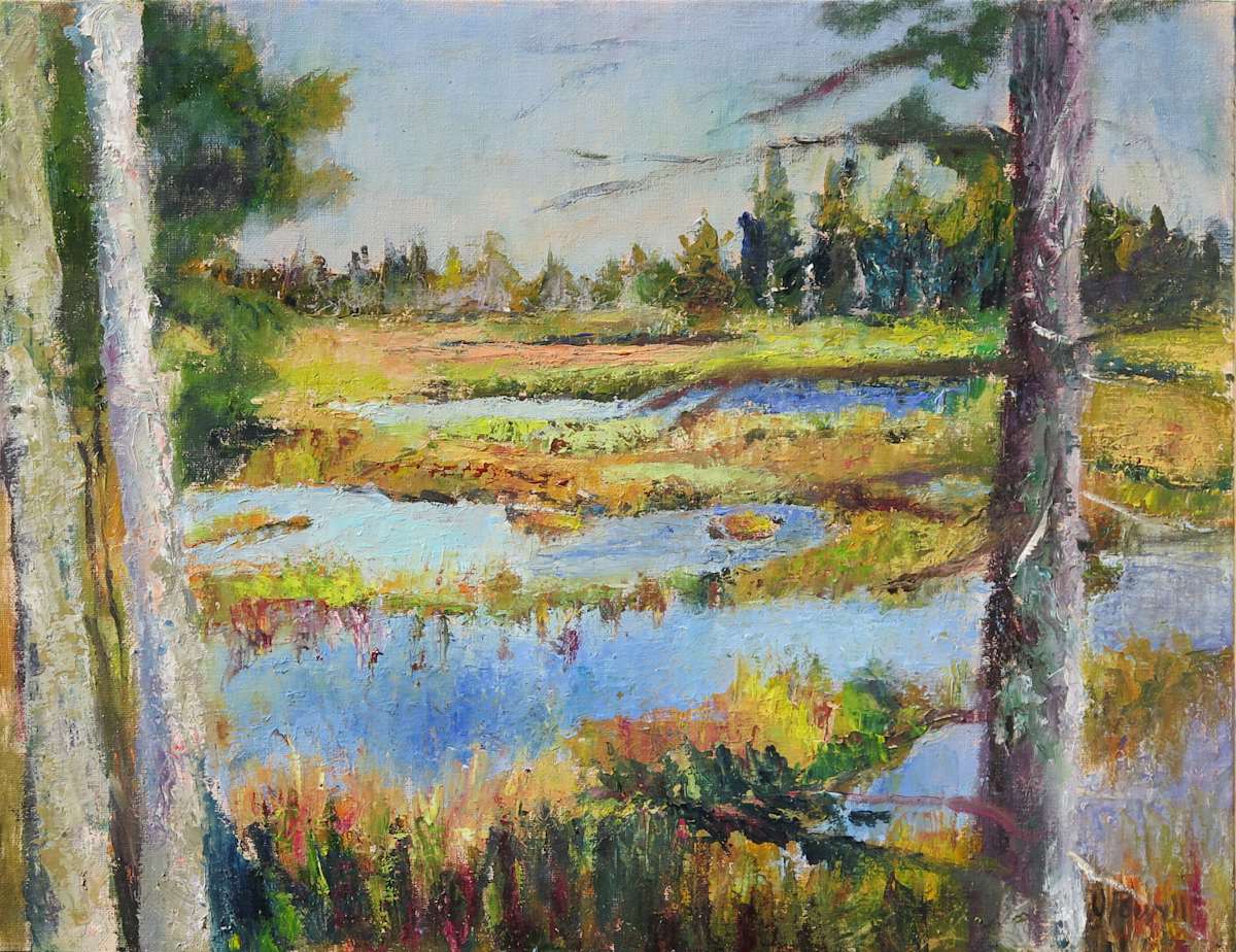 Tidal Marsh by Jeanne Powell 