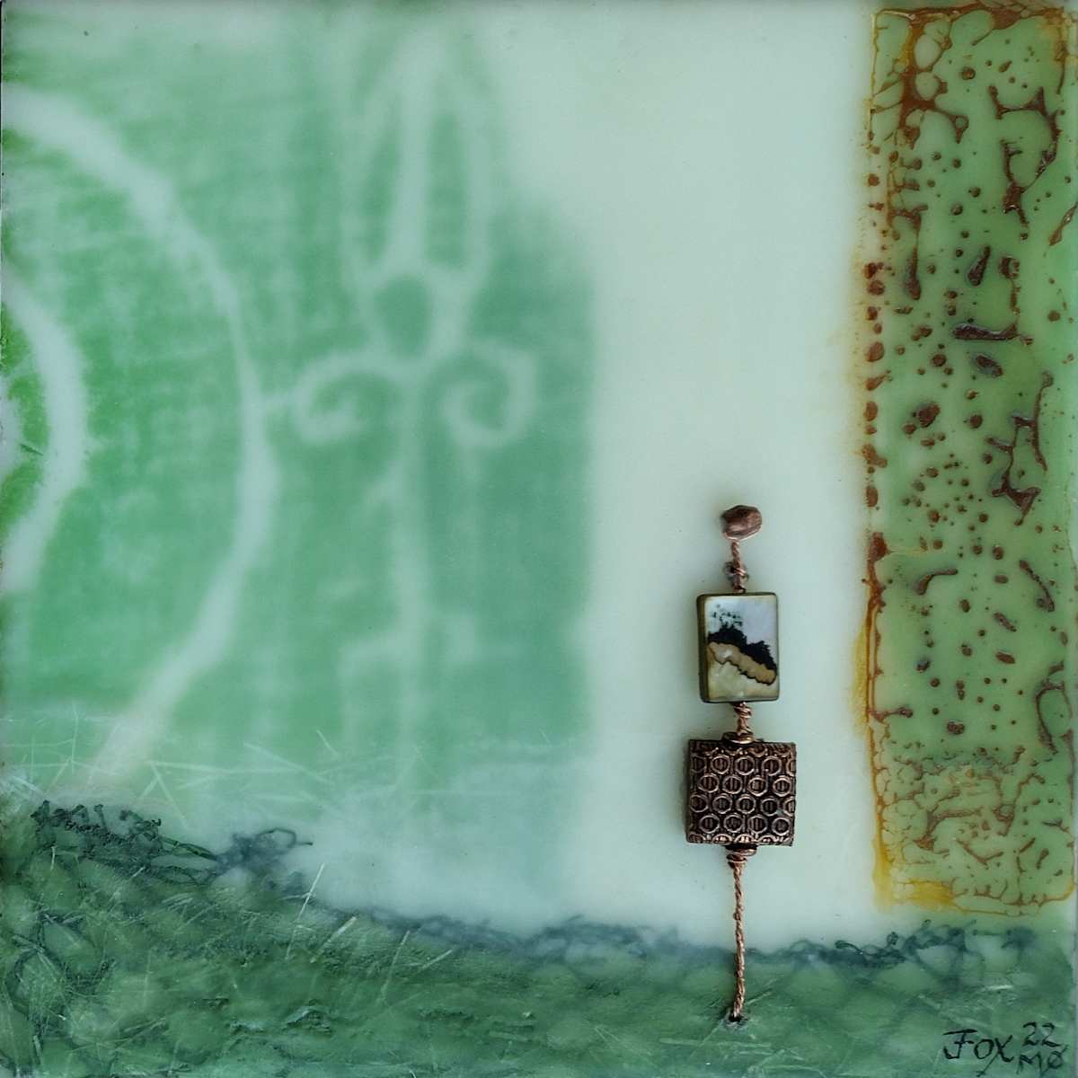 Springtime Staff by Janet Fox, Image 1.