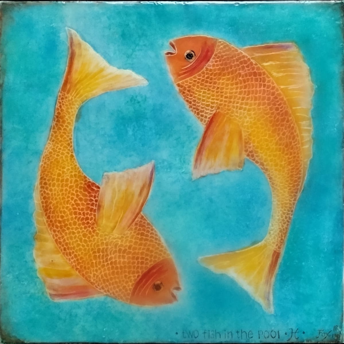 Two Fish in the Pool by Janet Fox 