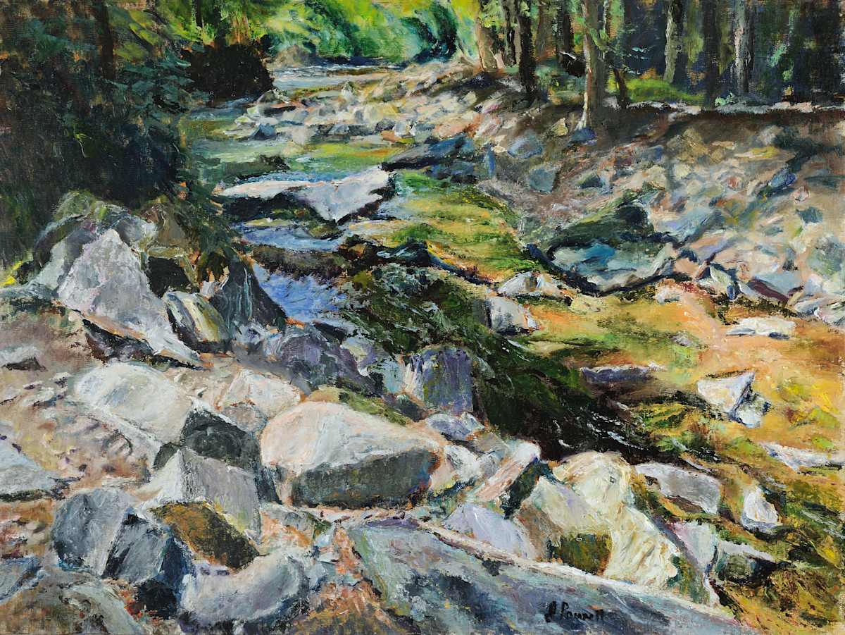 Scotts Run by Jeanne Powell 