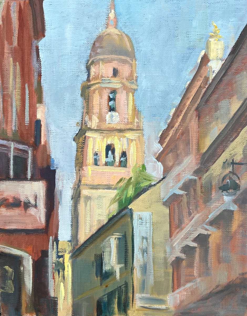 Malaga Evening by Jennifer Howard 