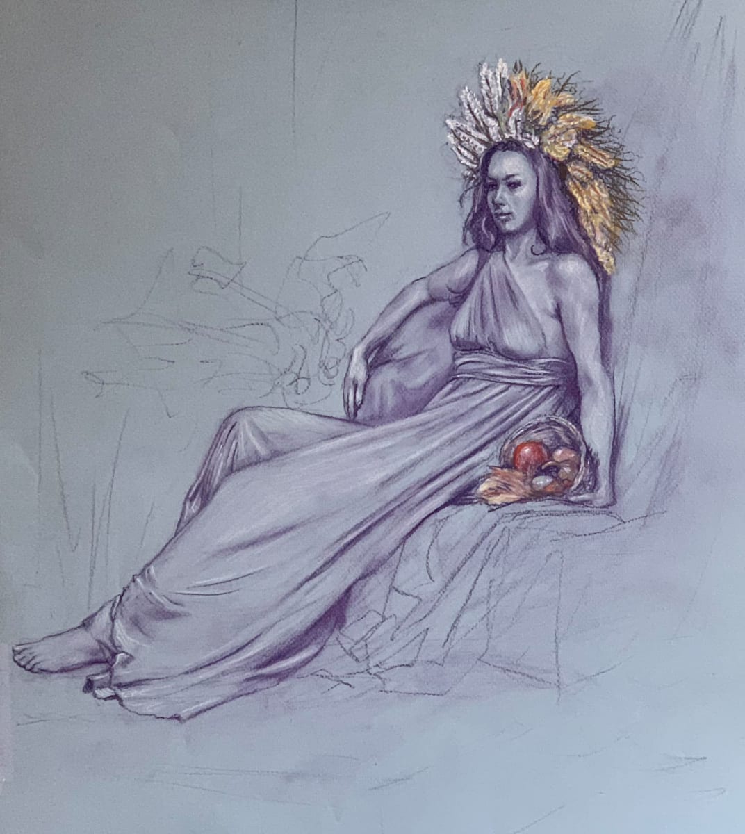 Study of Demeter by Frank Mancino 