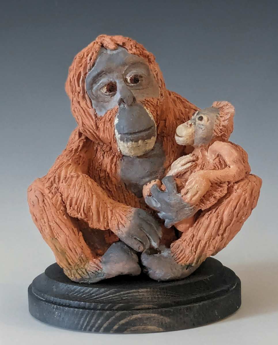 Orangutans by Nancy Jakubowski, Image 1.