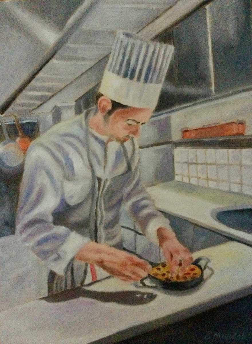 Parisian Chef by Barbara Mandel, Image 1.