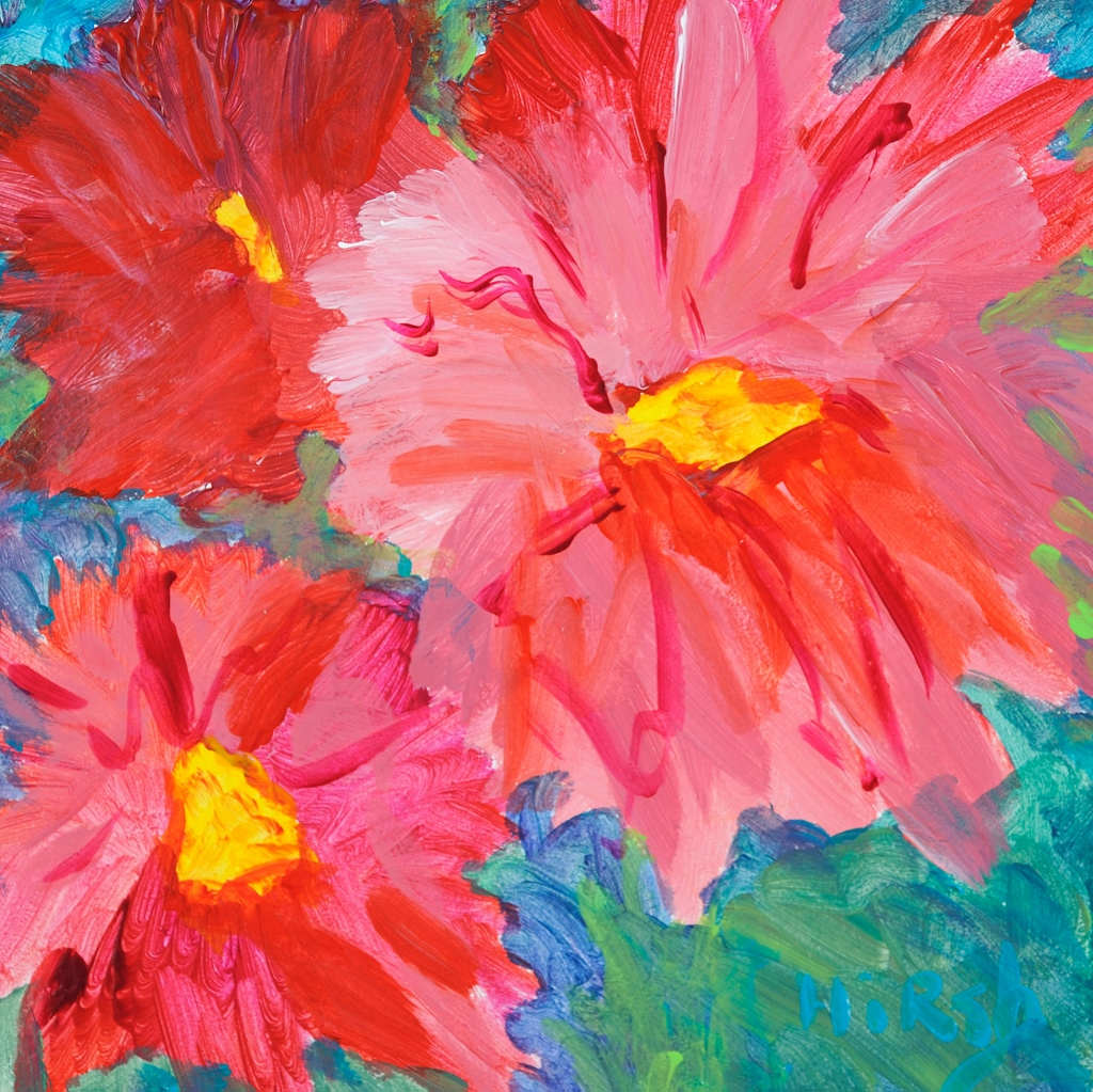 Peppy Peonies by Cathy Hirsh 