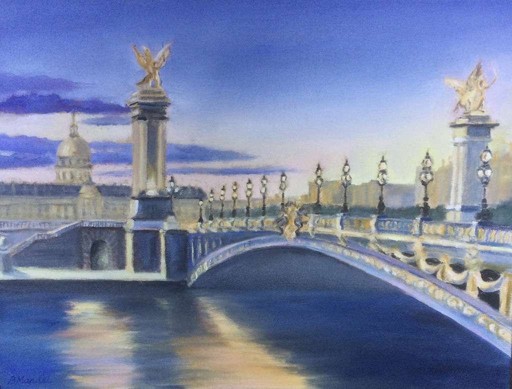 Pont Alexandre III by Barbara Mandel 