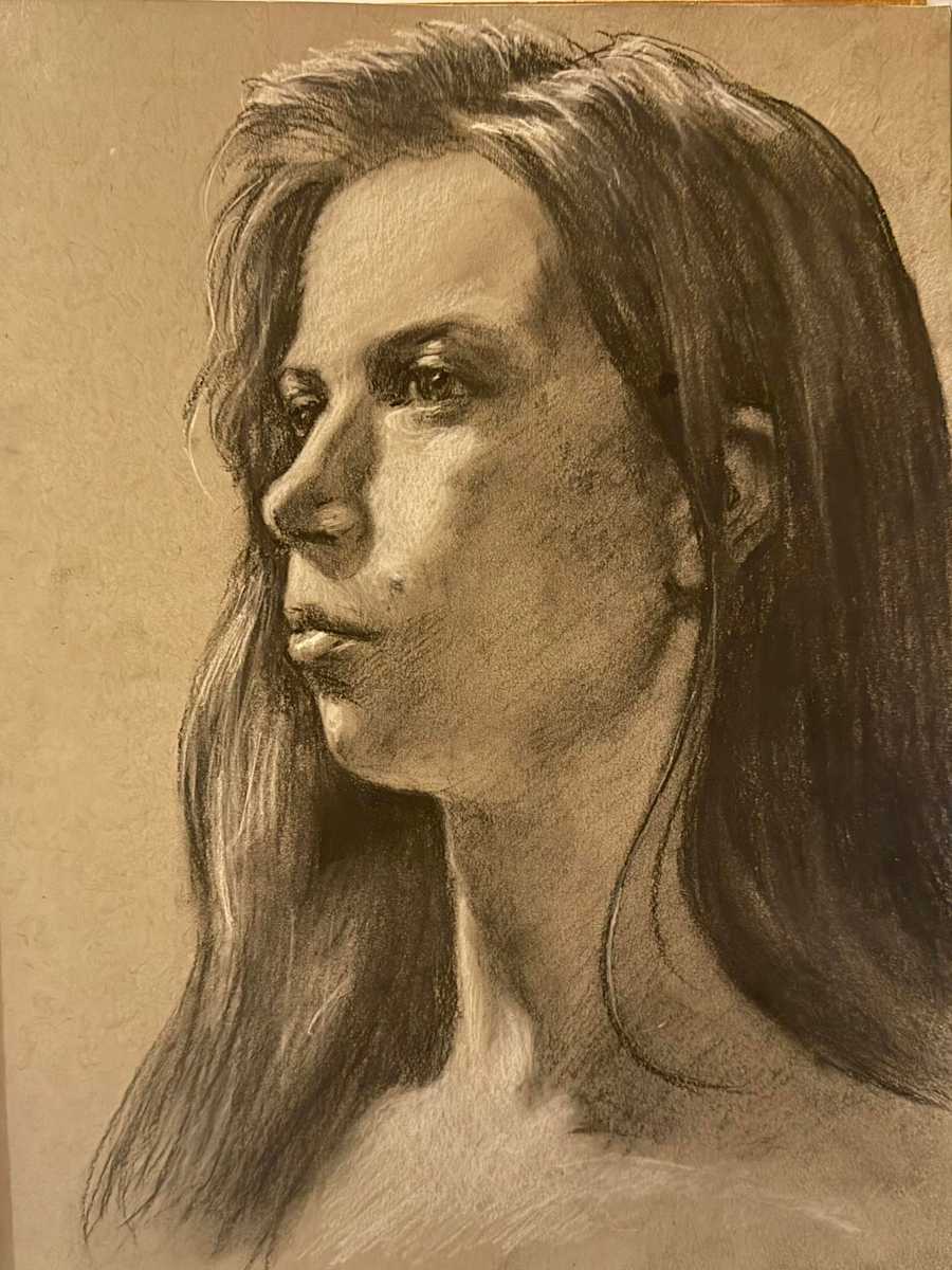 Portrait of Maya by Frank Mancino 